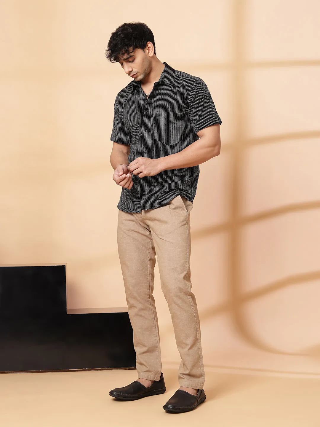 Embroidered Cotton Shirt