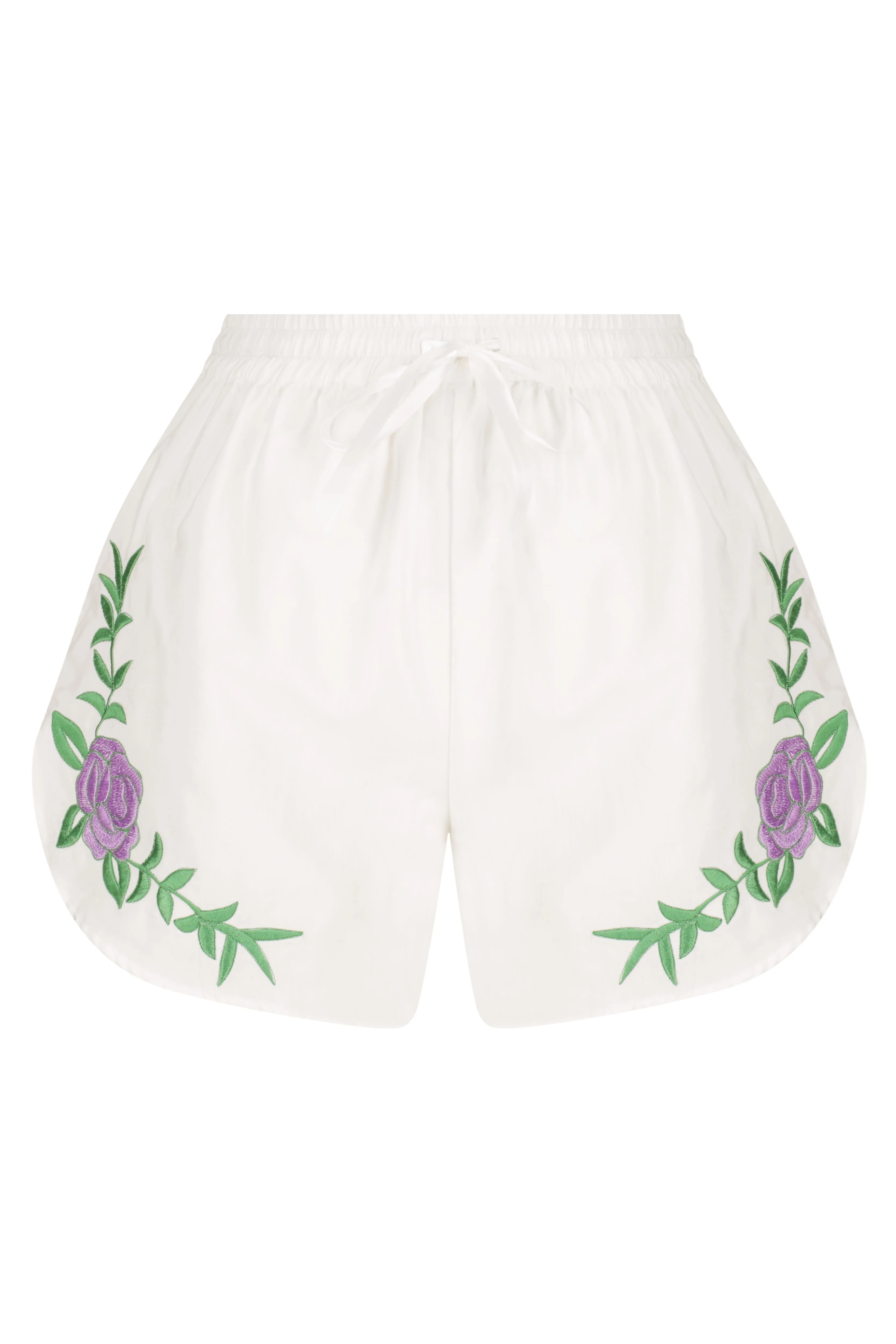 Embroidered Shorts