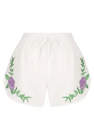 Embroidered Shorts