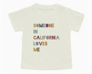 Emerson and Friends Someone in CA Loves Me Tee