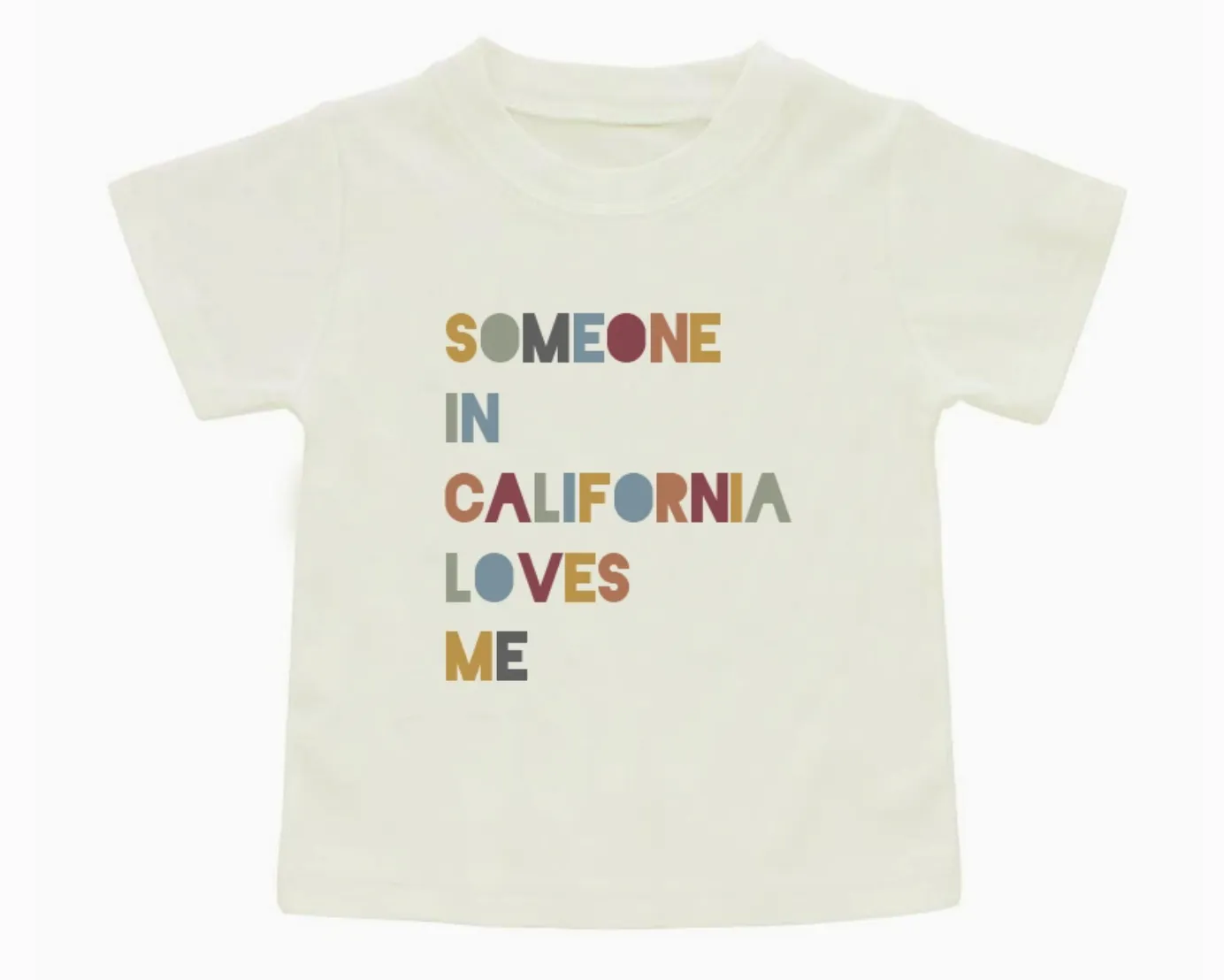 Emerson and Friends Someone in CA Loves Me Tee