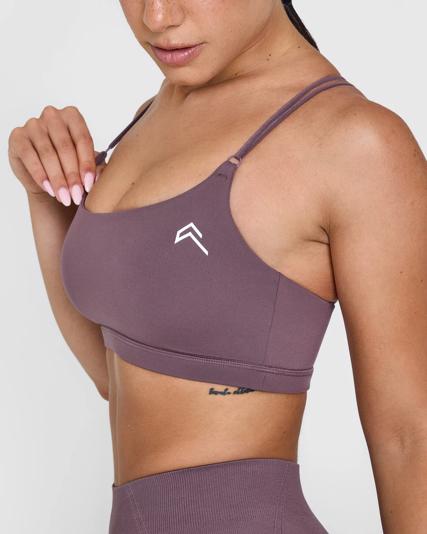 Everyday Cross Over Bralette | Vintage Purple