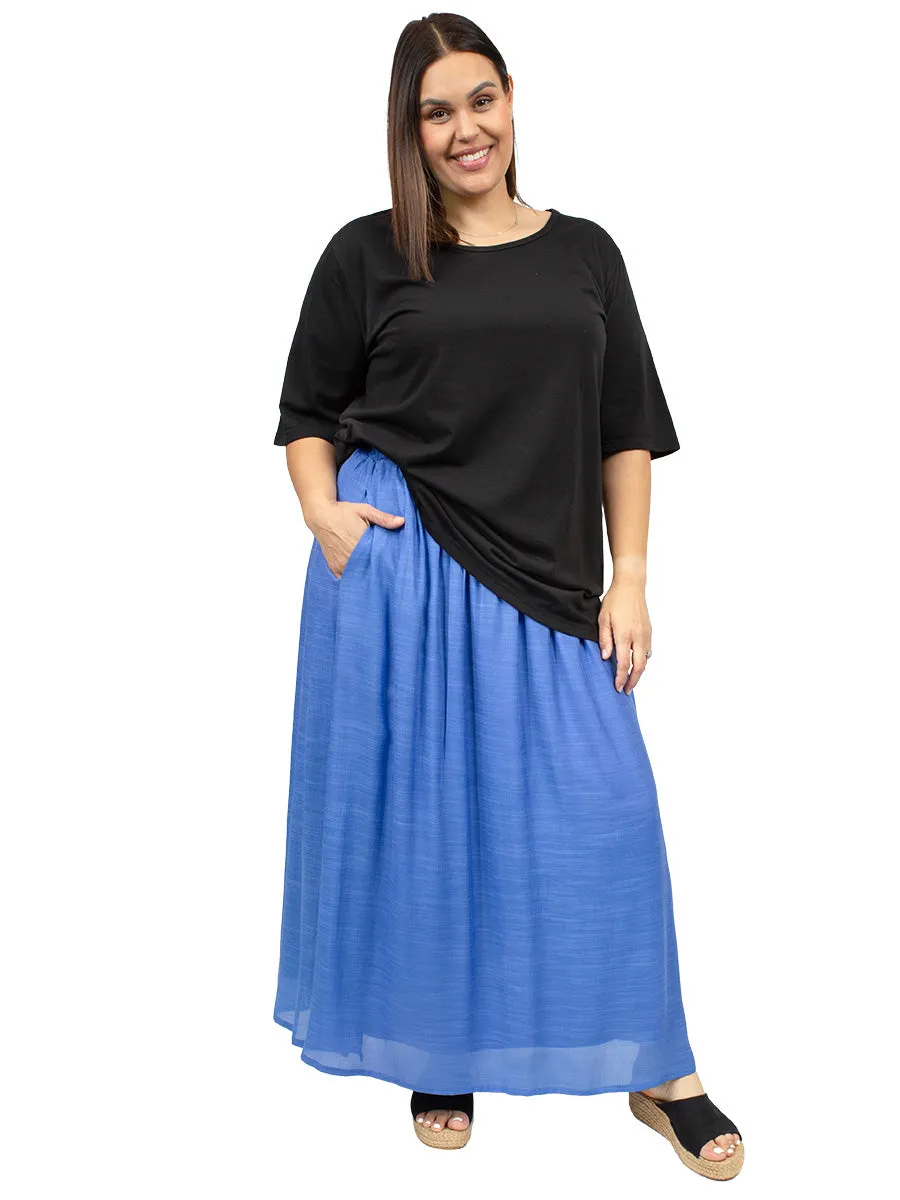 Everyday Tee - Black - Cotton Spandex