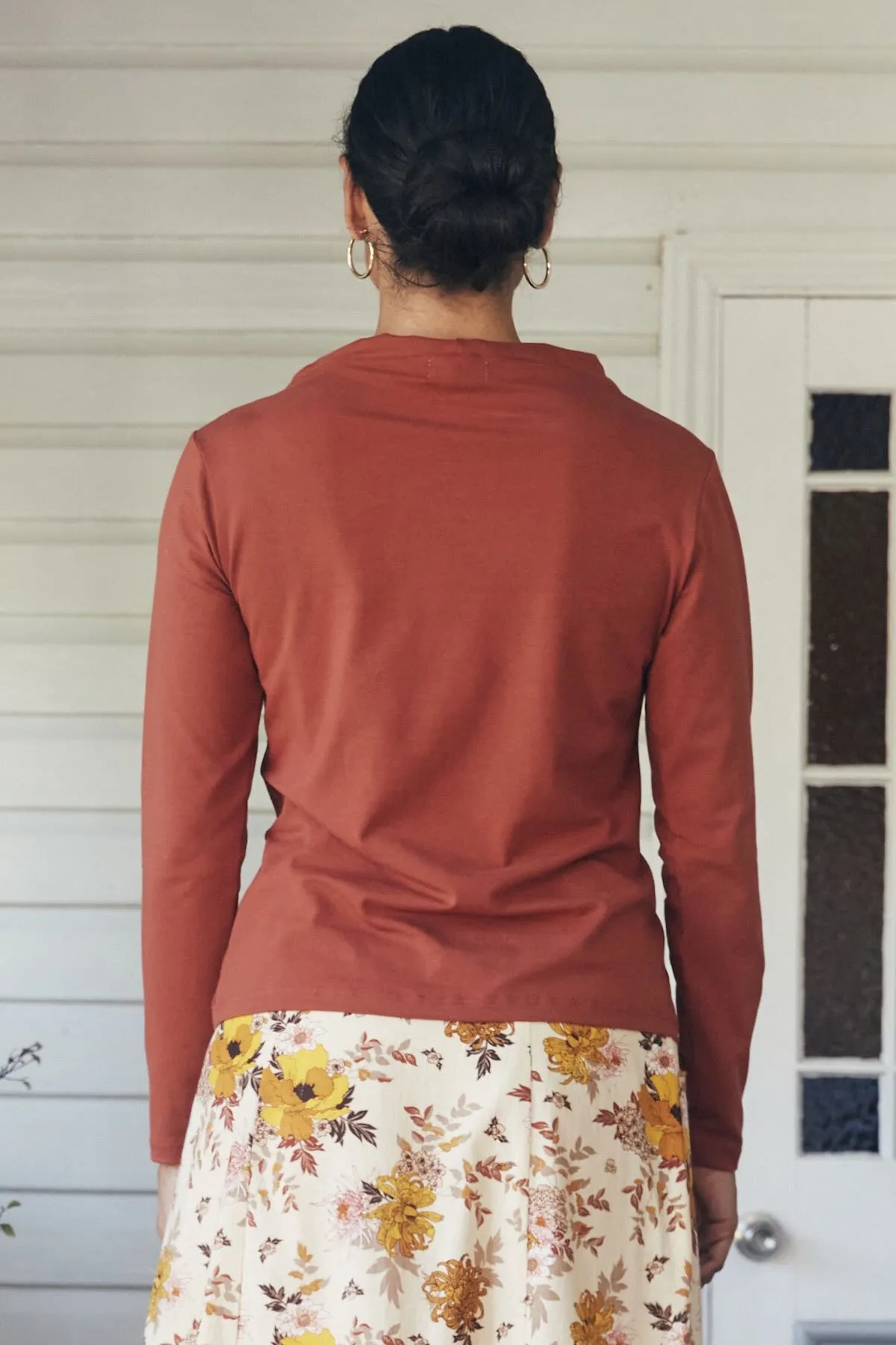 Evie Top - Ochre