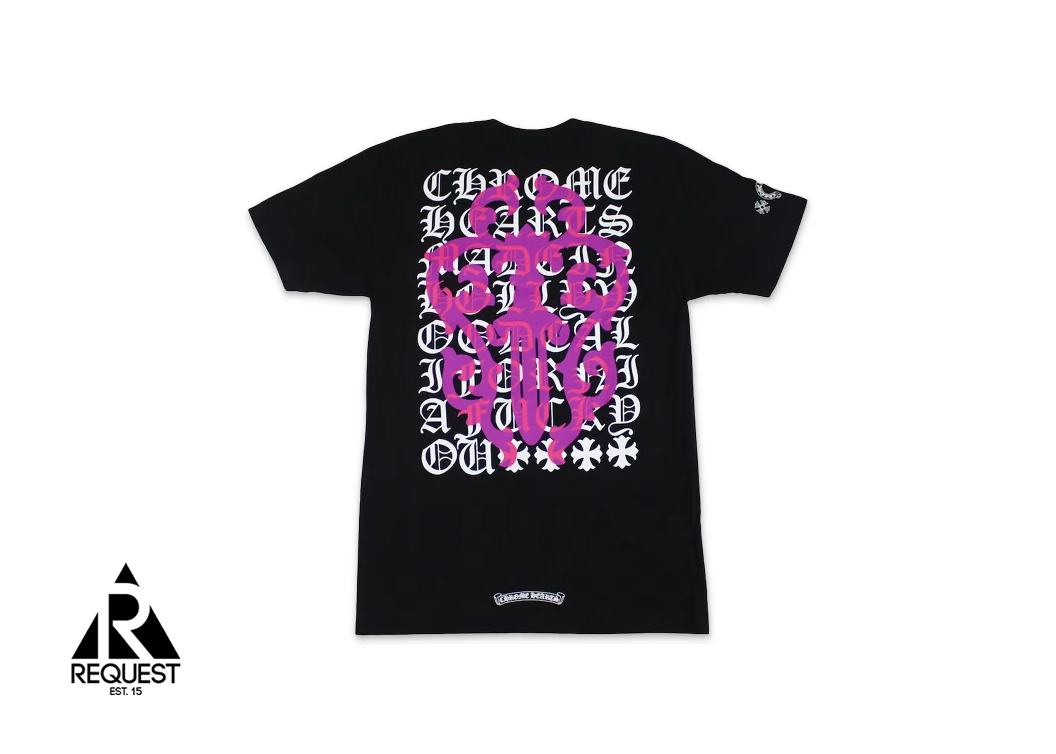 Eye Chart Dagger Tee "Black"