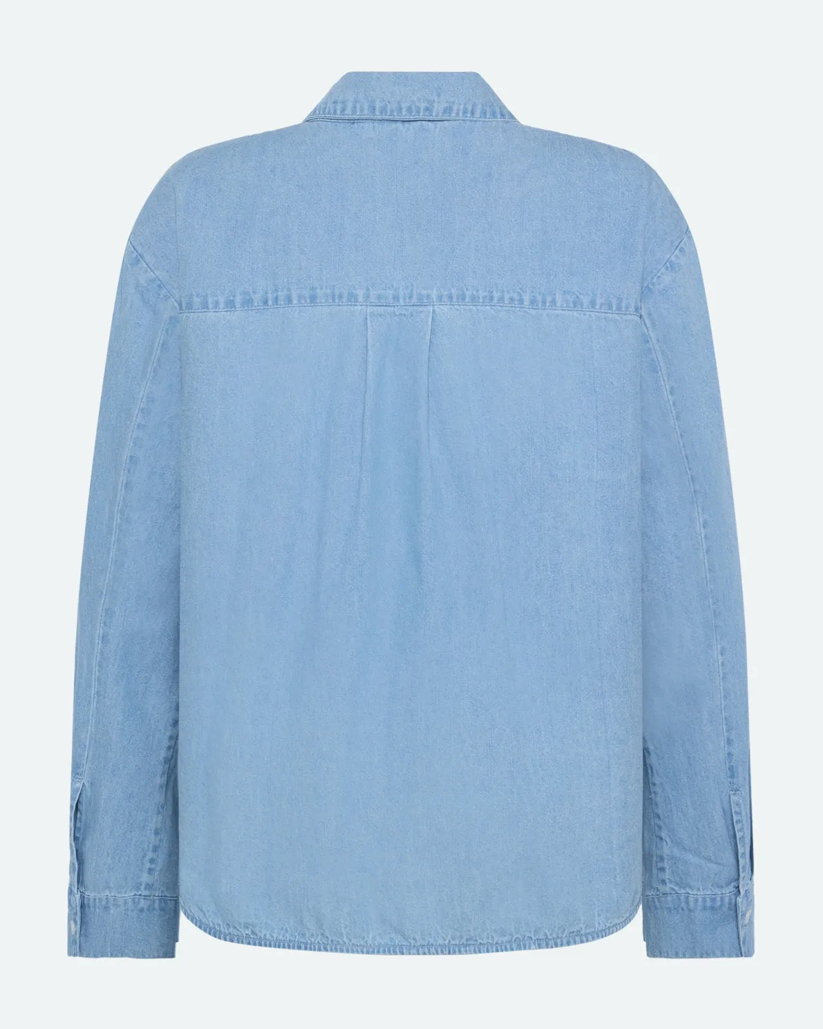 Fern denim shirt 4147 - Light Blue
