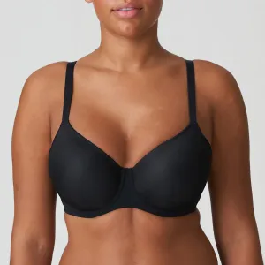 Figuras Non Padded Full Cup Bra  In Charcoal - PrimaDonna