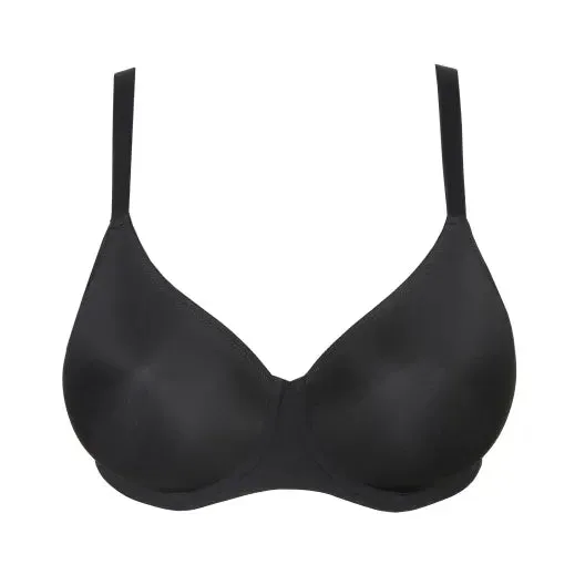 Figuras Non Padded Full Cup Bra  In Charcoal - PrimaDonna