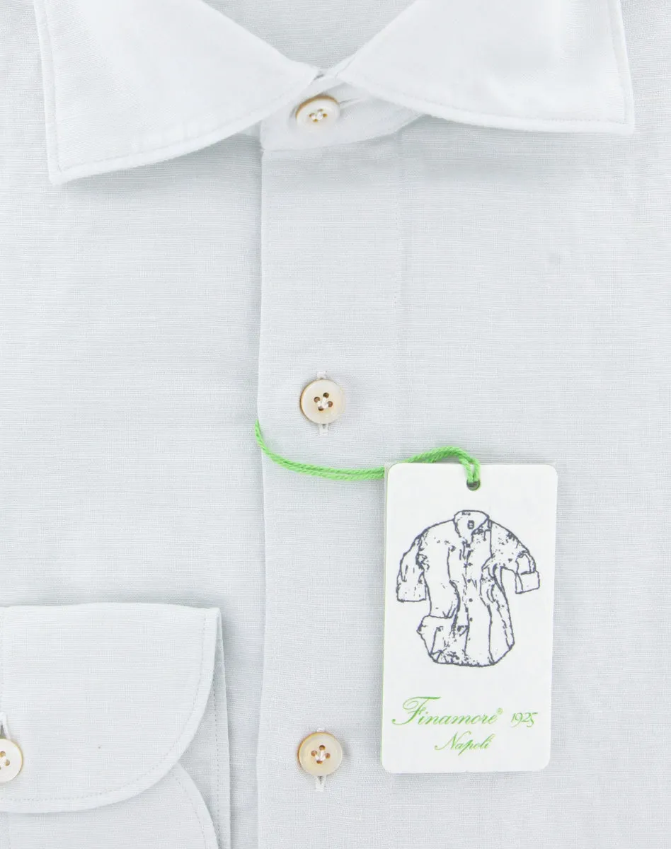 Finamore Napoli Light Blue Shirt - Extra Slim