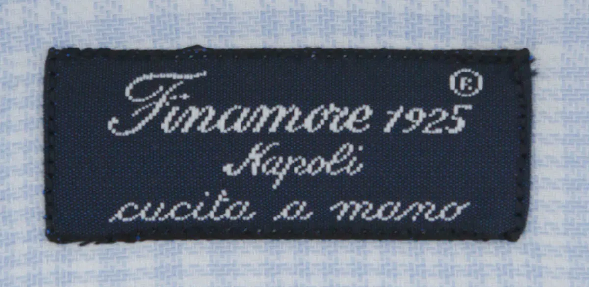 Finamore Napoli Light Blue Shirt - Slim