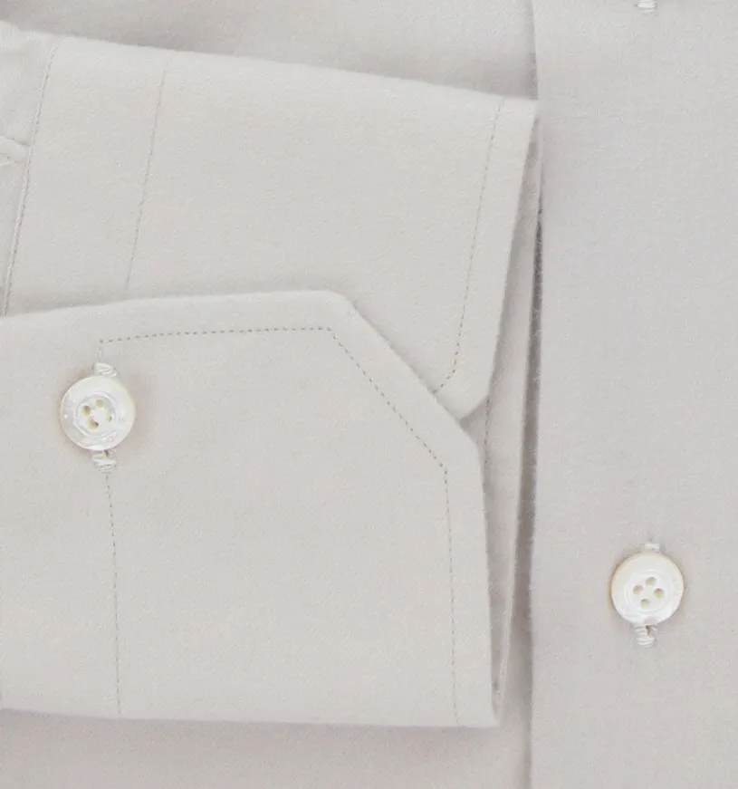 Finamore Napoli Light Gray Shirt - Slim