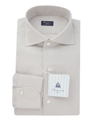 Finamore Napoli Light Gray Shirt - Slim
