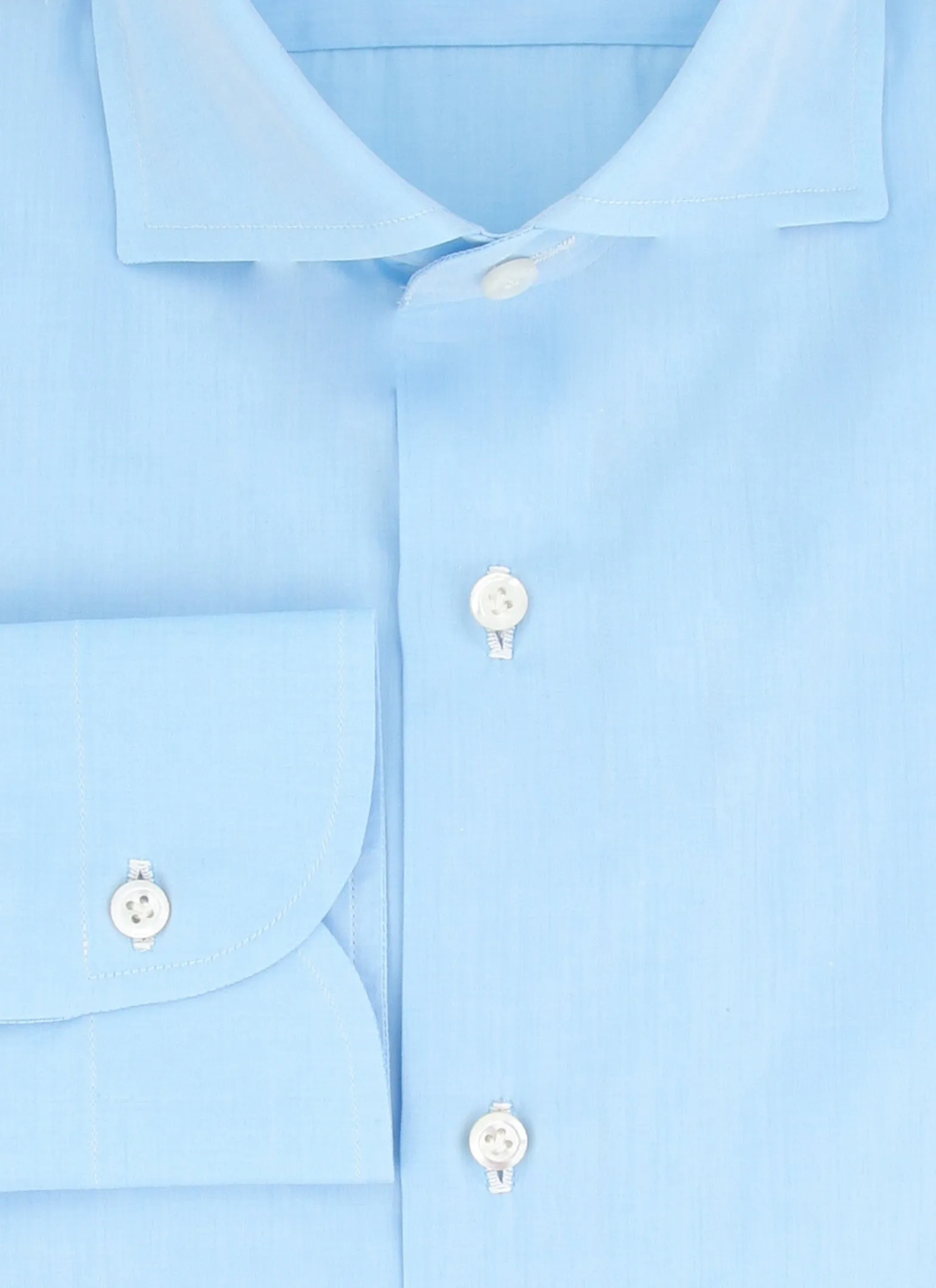 Fiori Di Lusso Light Blue Shirt - Slim