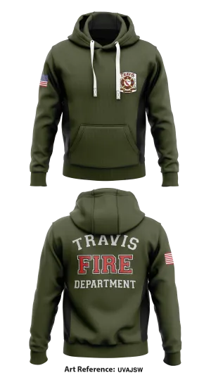 Fire Emergency Services  Core Men's Hooded Performance Sweatshirt - uvAjsW