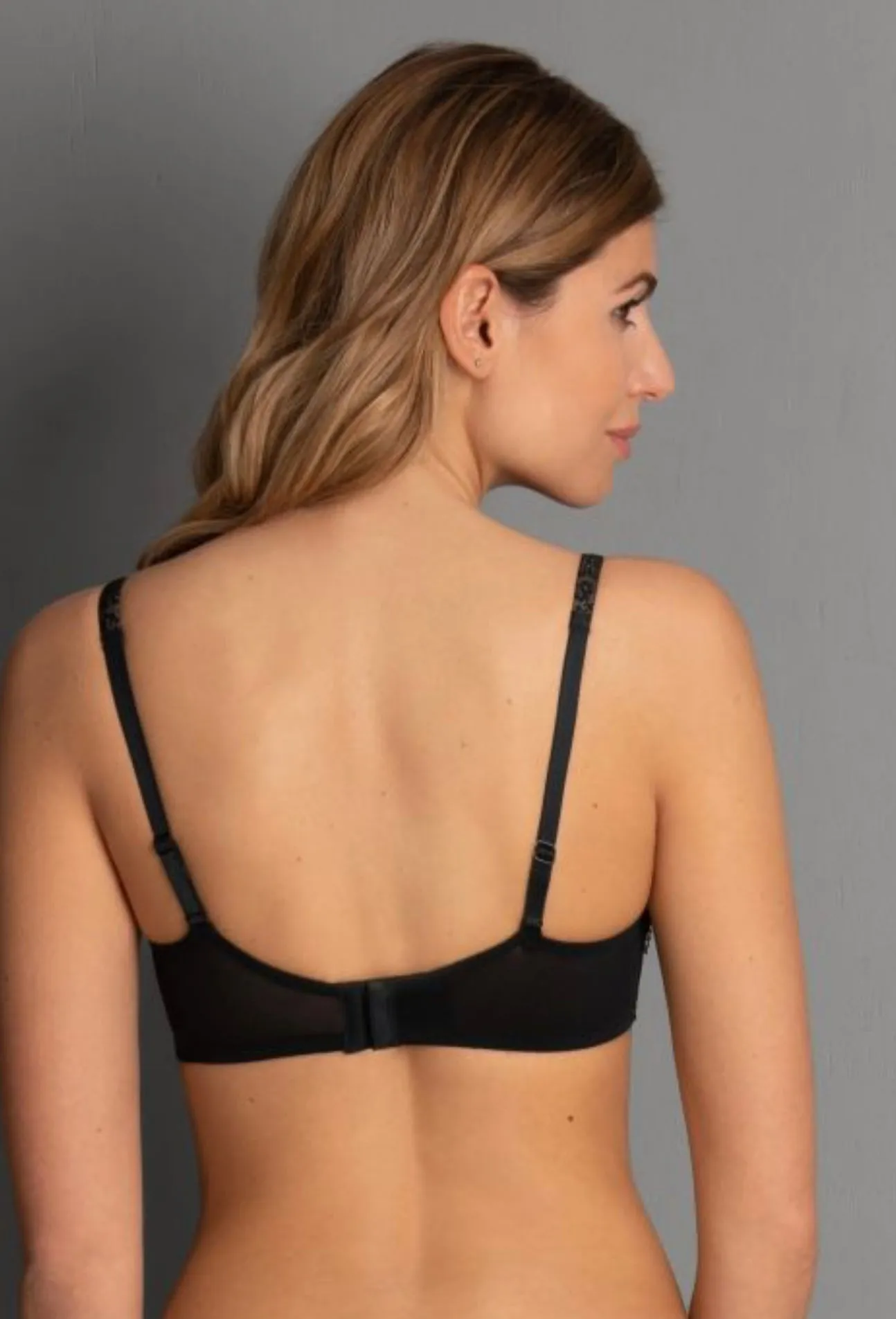 Fleur-5653 Underwire Bra -  Black