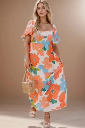 Floral Fantasy Maxi Dress