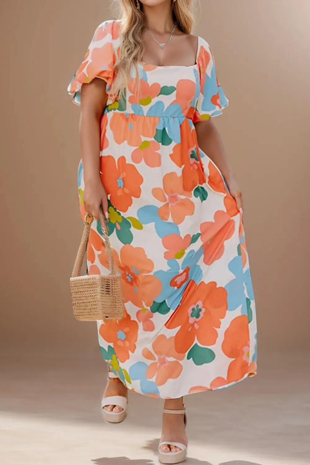 Floral Fantasy Maxi Dress