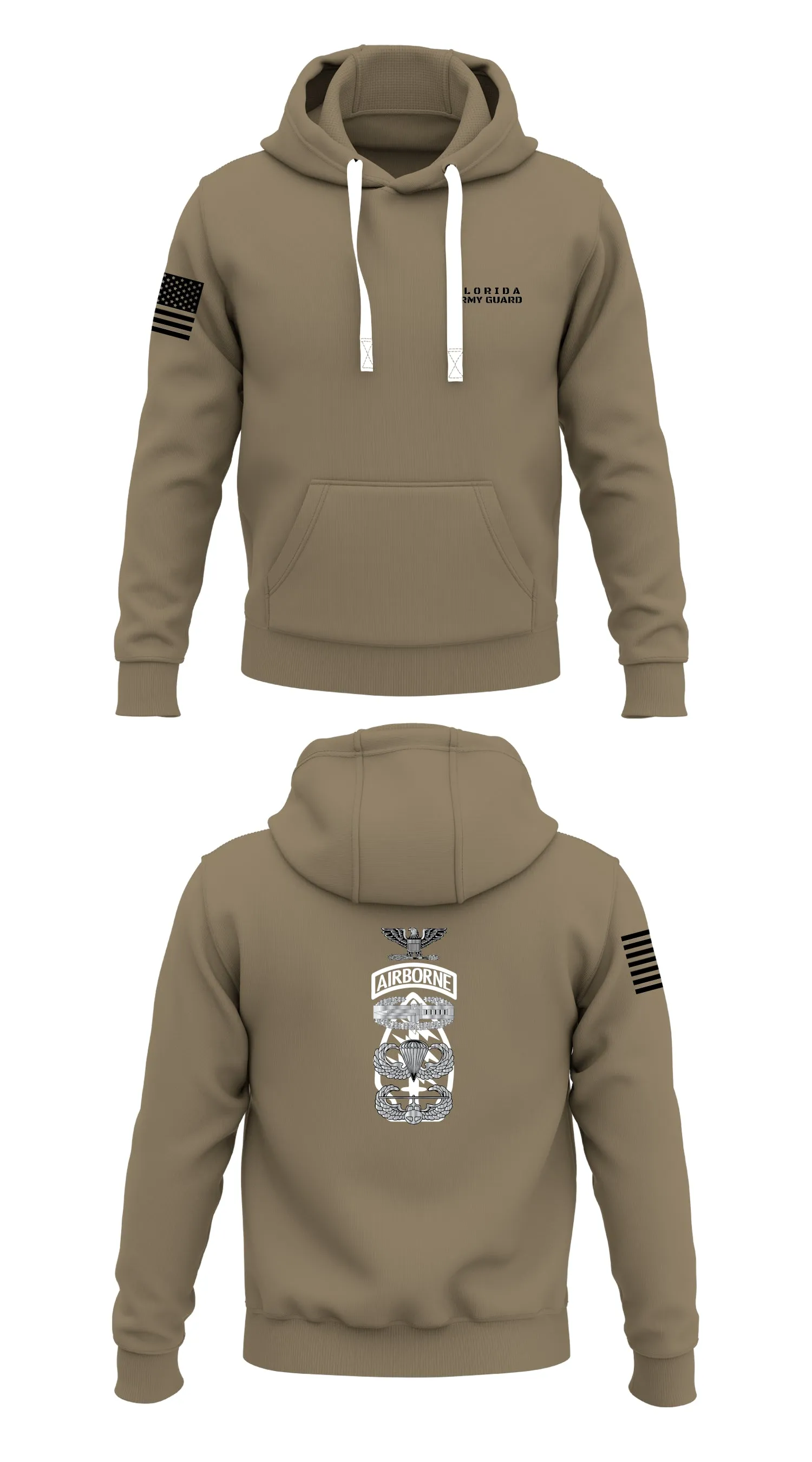 Florida Army Guard  Store 1  Core Men's Hooded Performance Sweatshirt - 46444125087