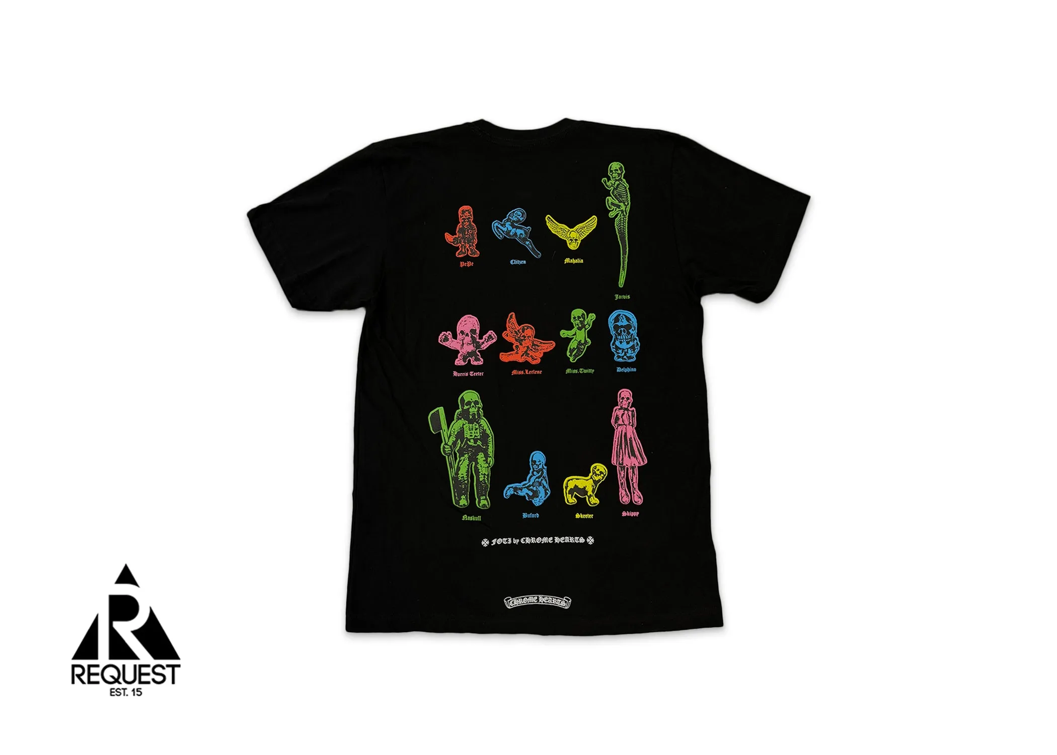 Foti S/S Tee "Black & Multi"
