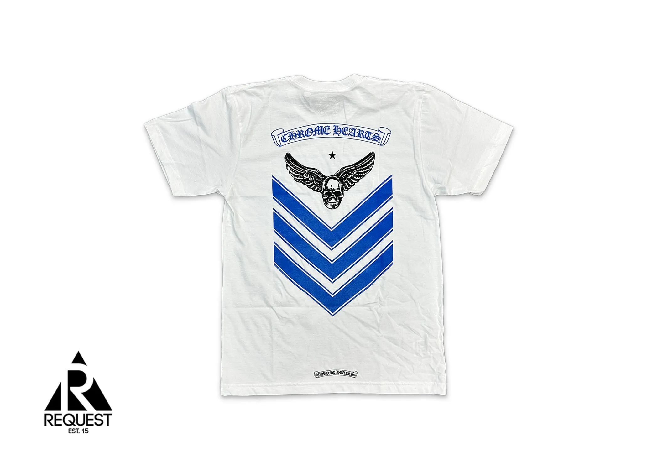 Foti Tee "White & Blue"