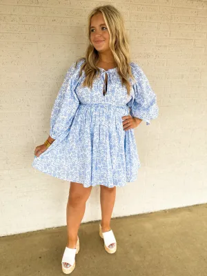 Fresh Blossoms Mini Dress
