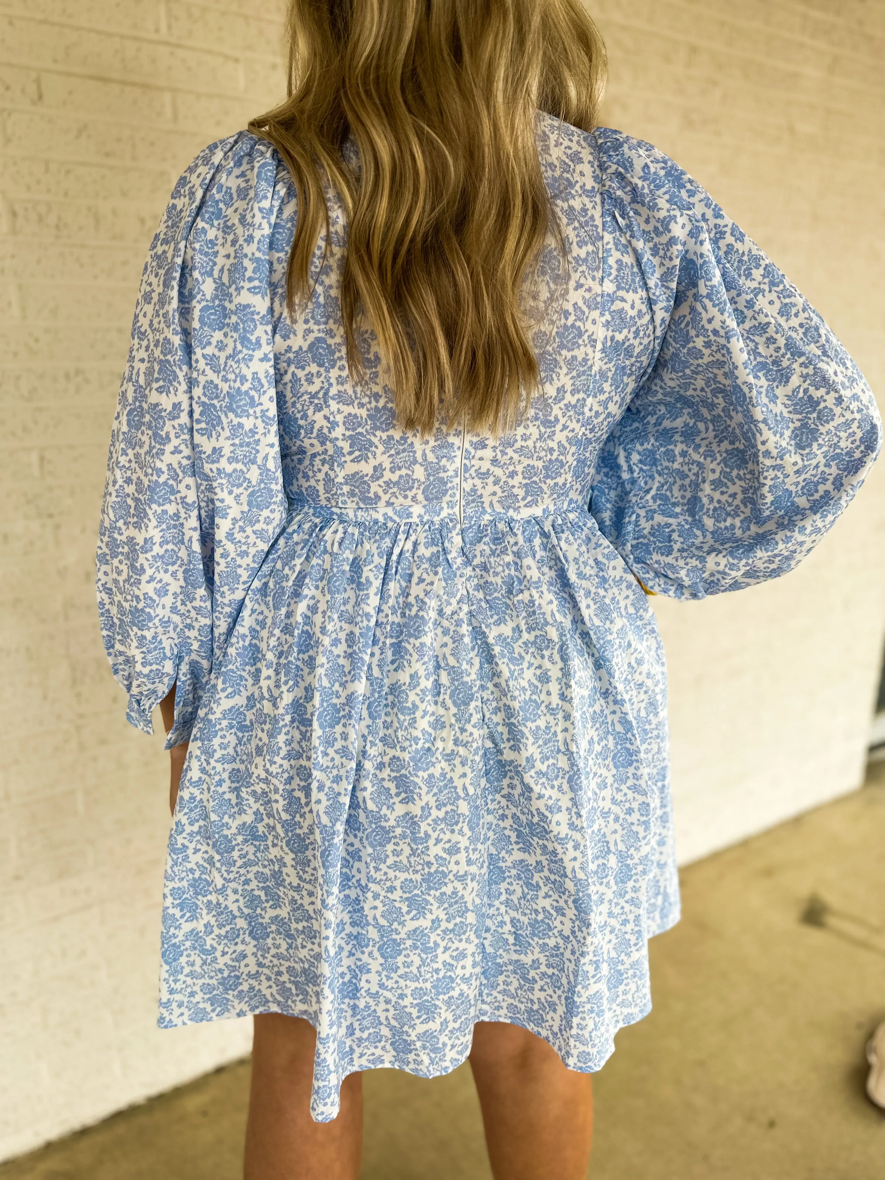 Fresh Blossoms Mini Dress