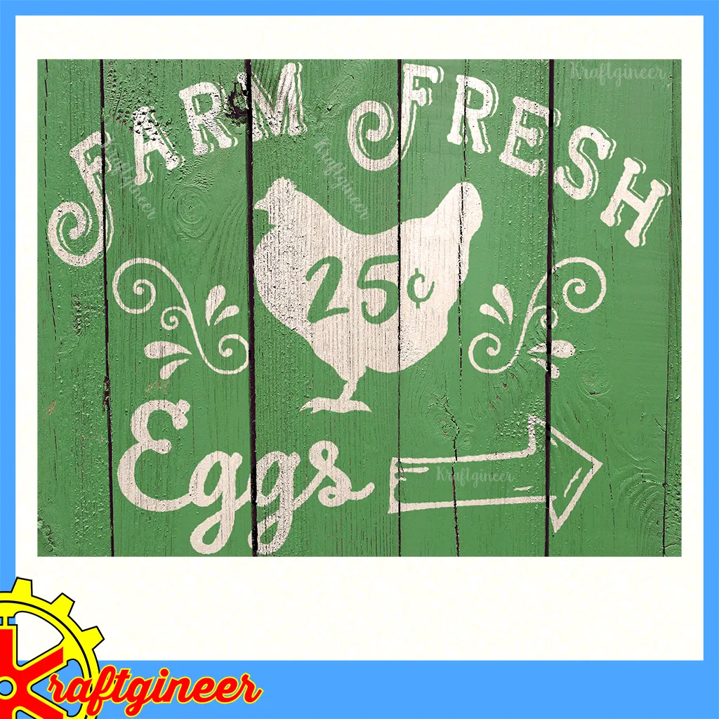 Fresh Eggs Sign