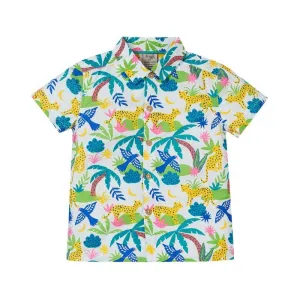 Frugi Harvey Hawaiian Shirt La9we Jungle