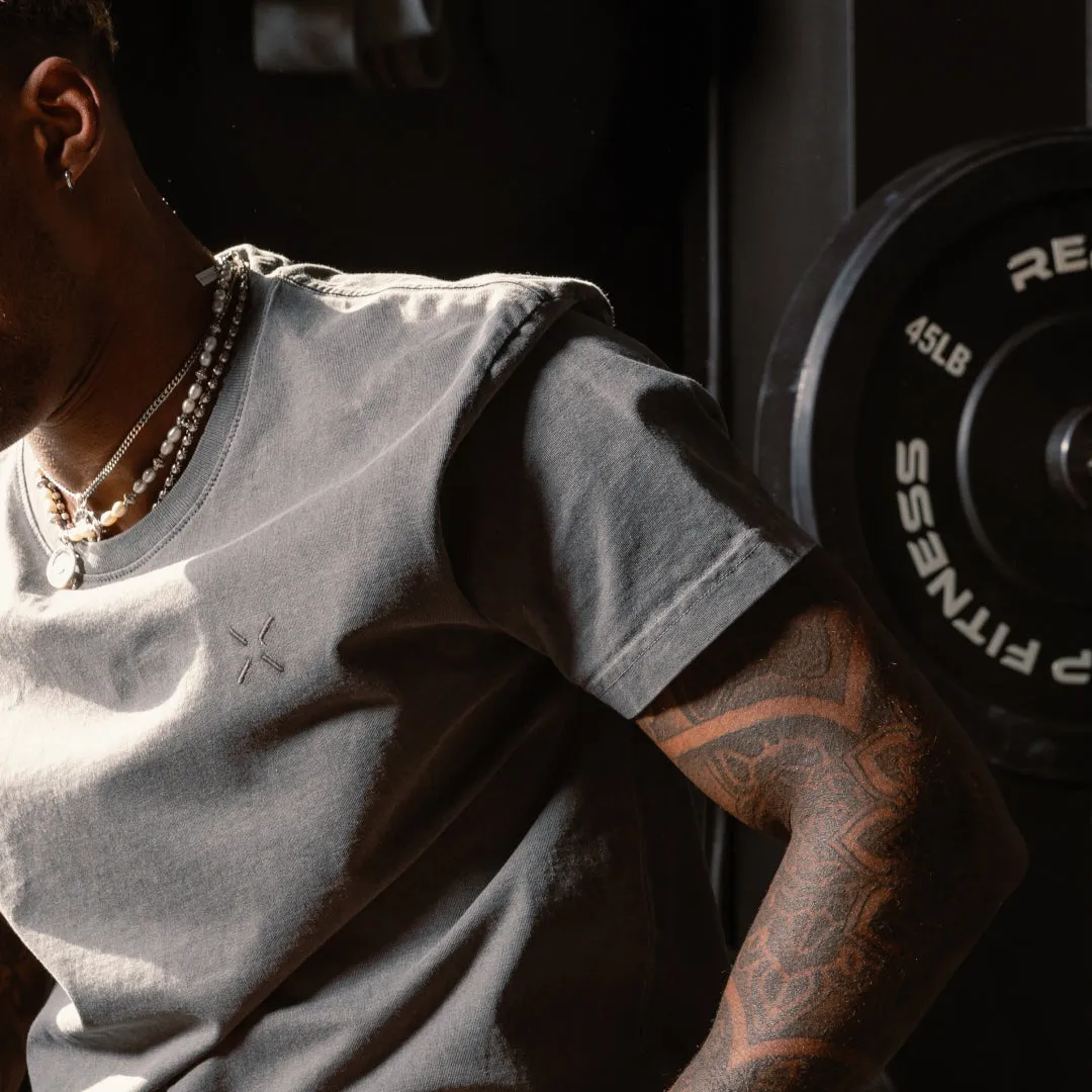 Garment-Dyed Logo Tee