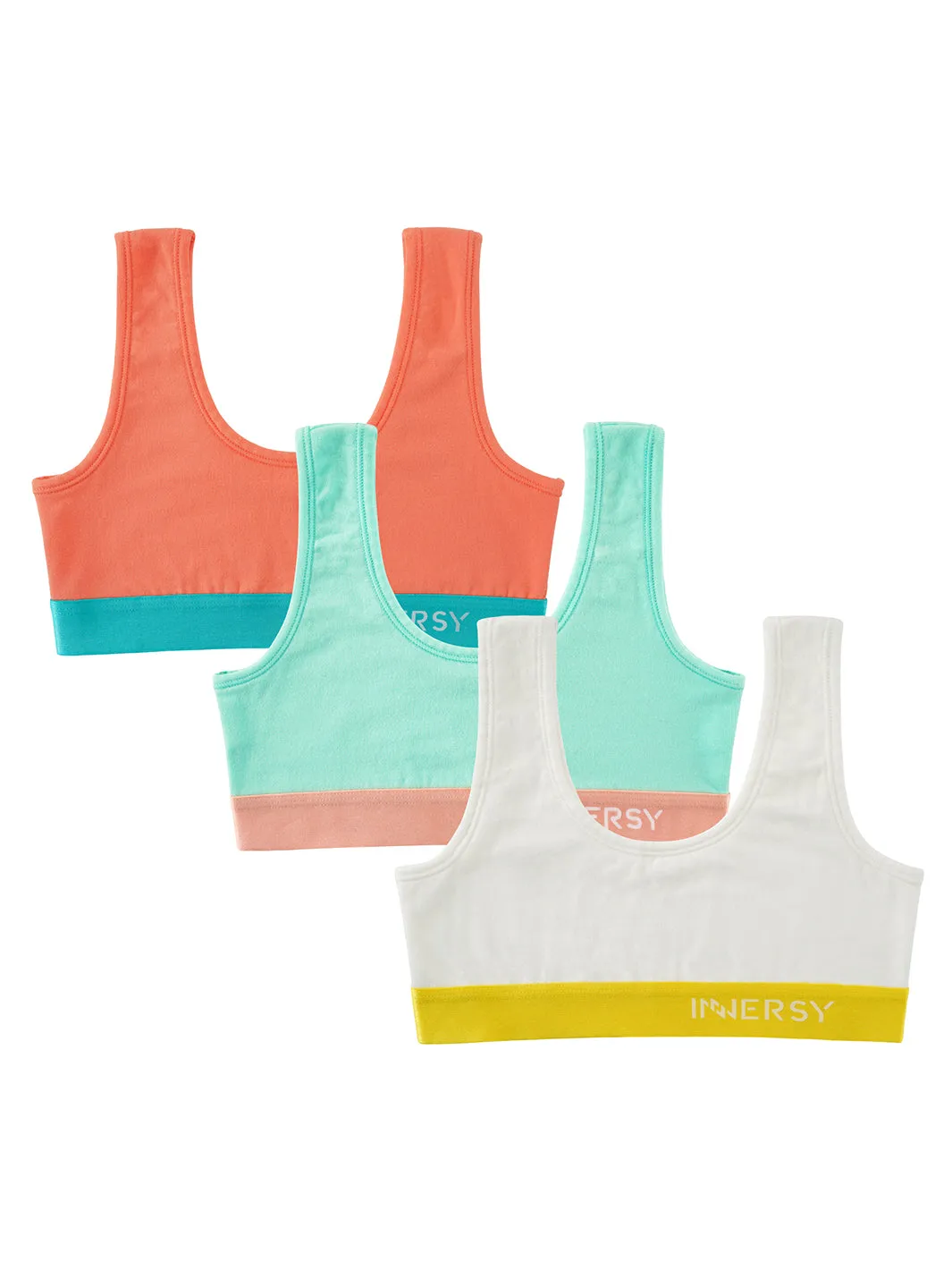 Girls’ Aged 6-16 Bras 3-Pack