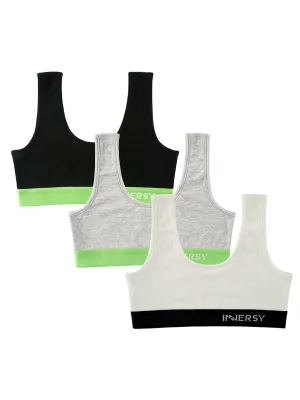Girls’ Aged 6-16 Bras 3-Pack