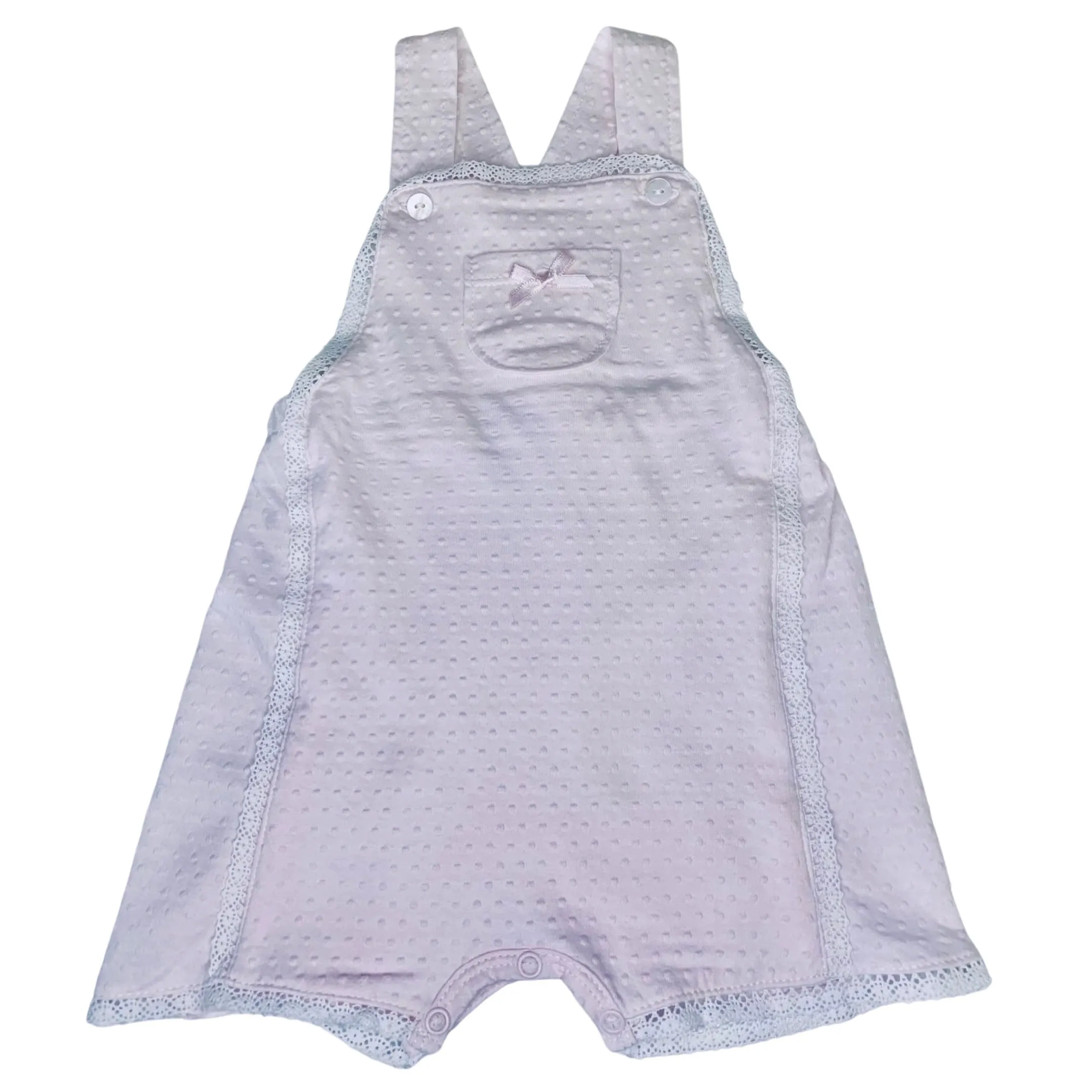 Girls dungaree shorts