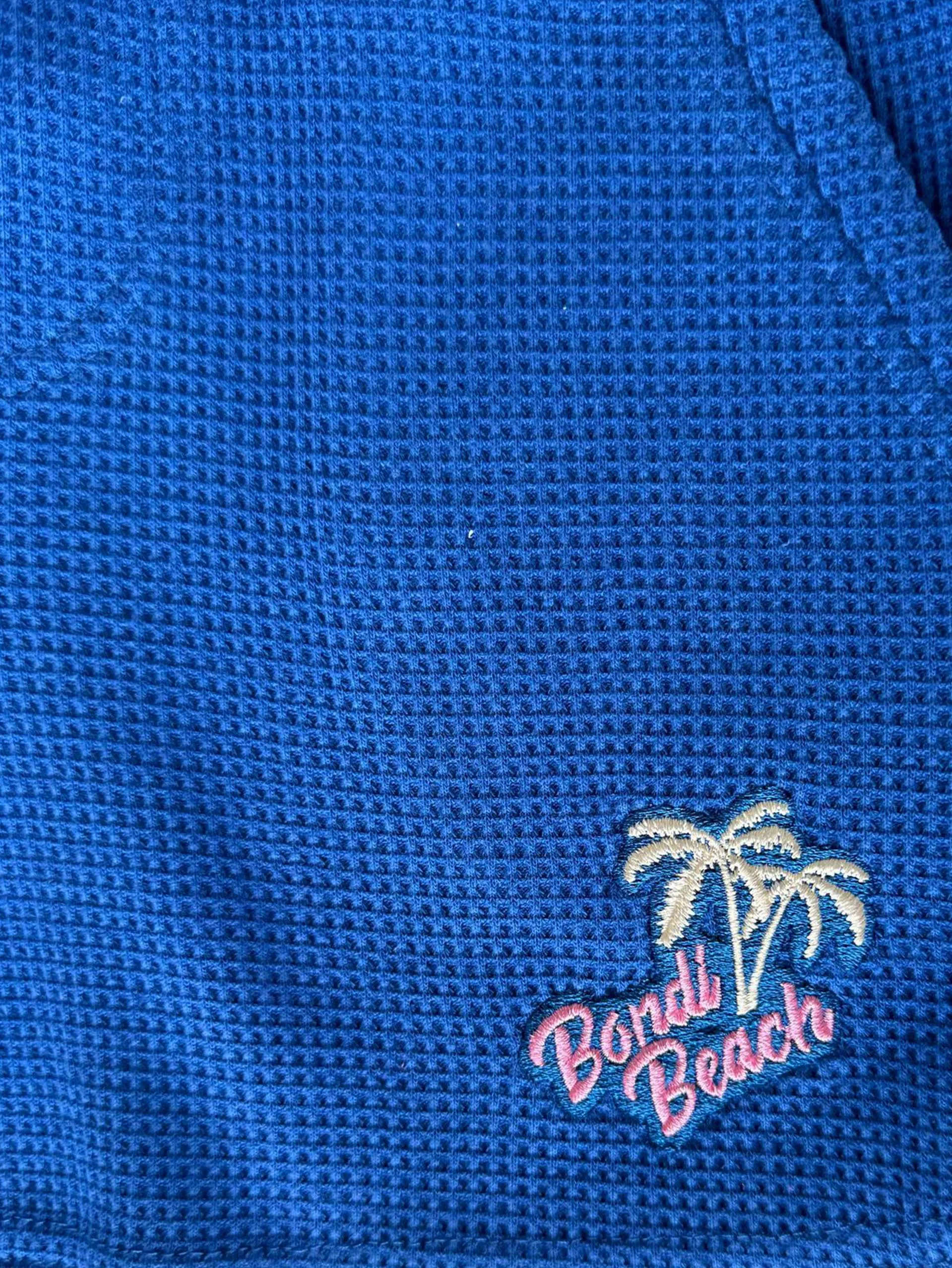 Girl's Waffle Short (Cobalt)