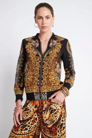 GOLDEN LADY BOMBER JACKET