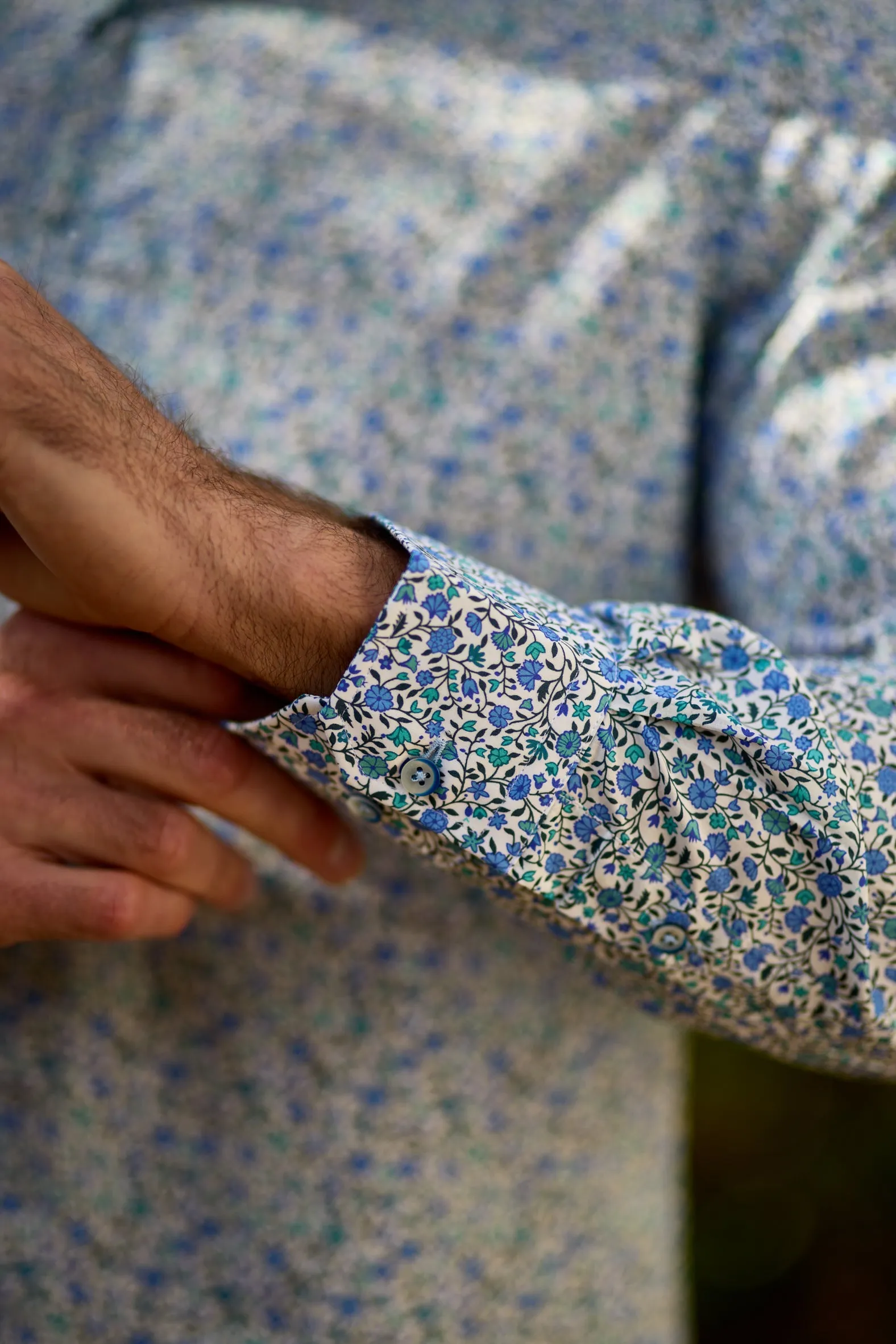 Gun Hill Mens Belfast shirt - Light blue