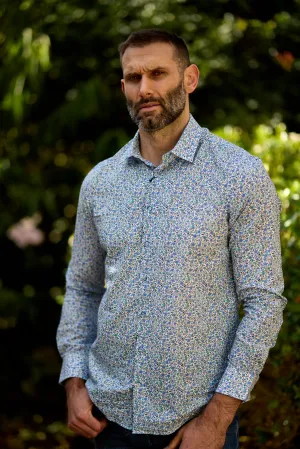 Gun Hill Mens Belfast shirt - Light blue