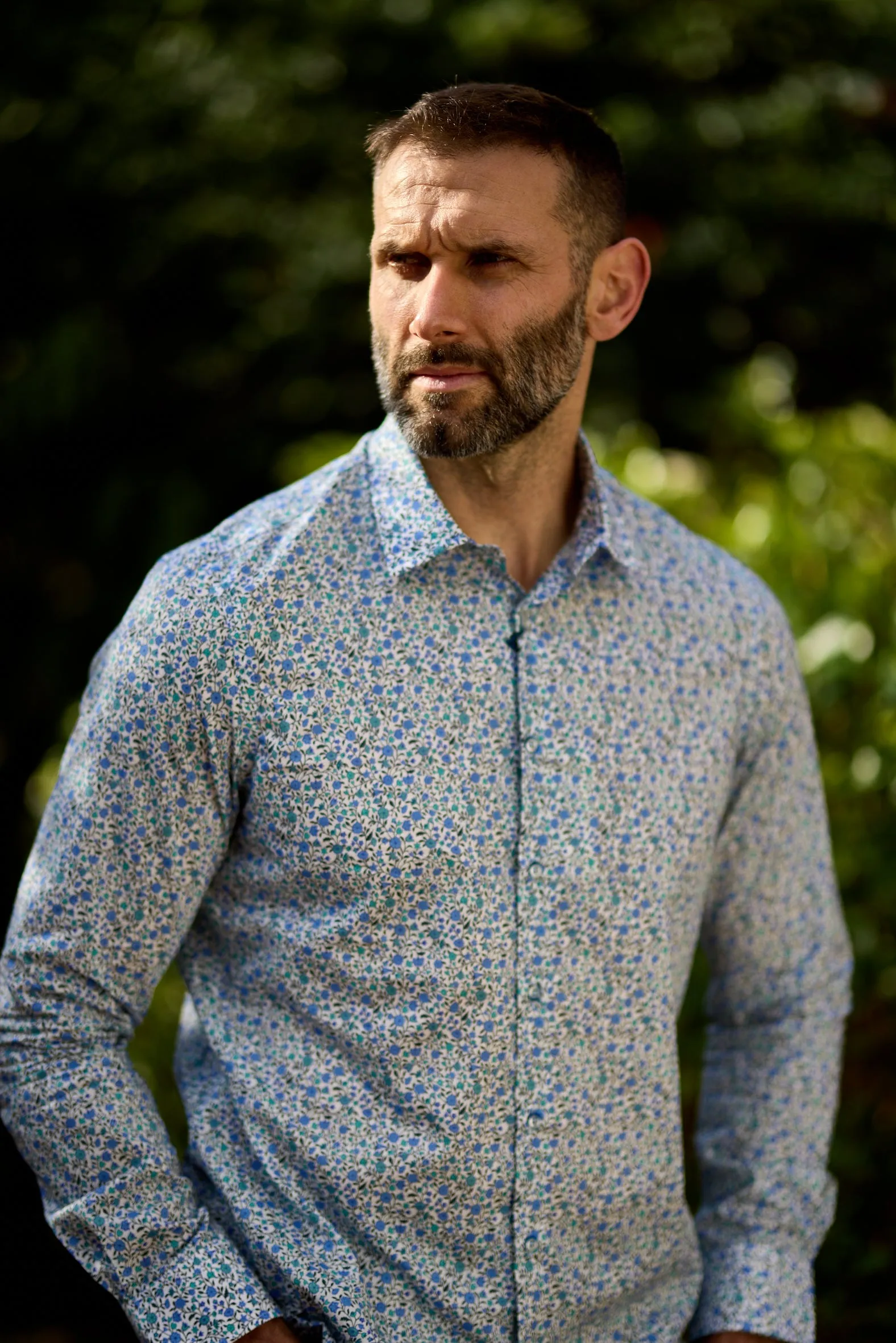 Gun Hill Mens Belfast shirt - Light blue