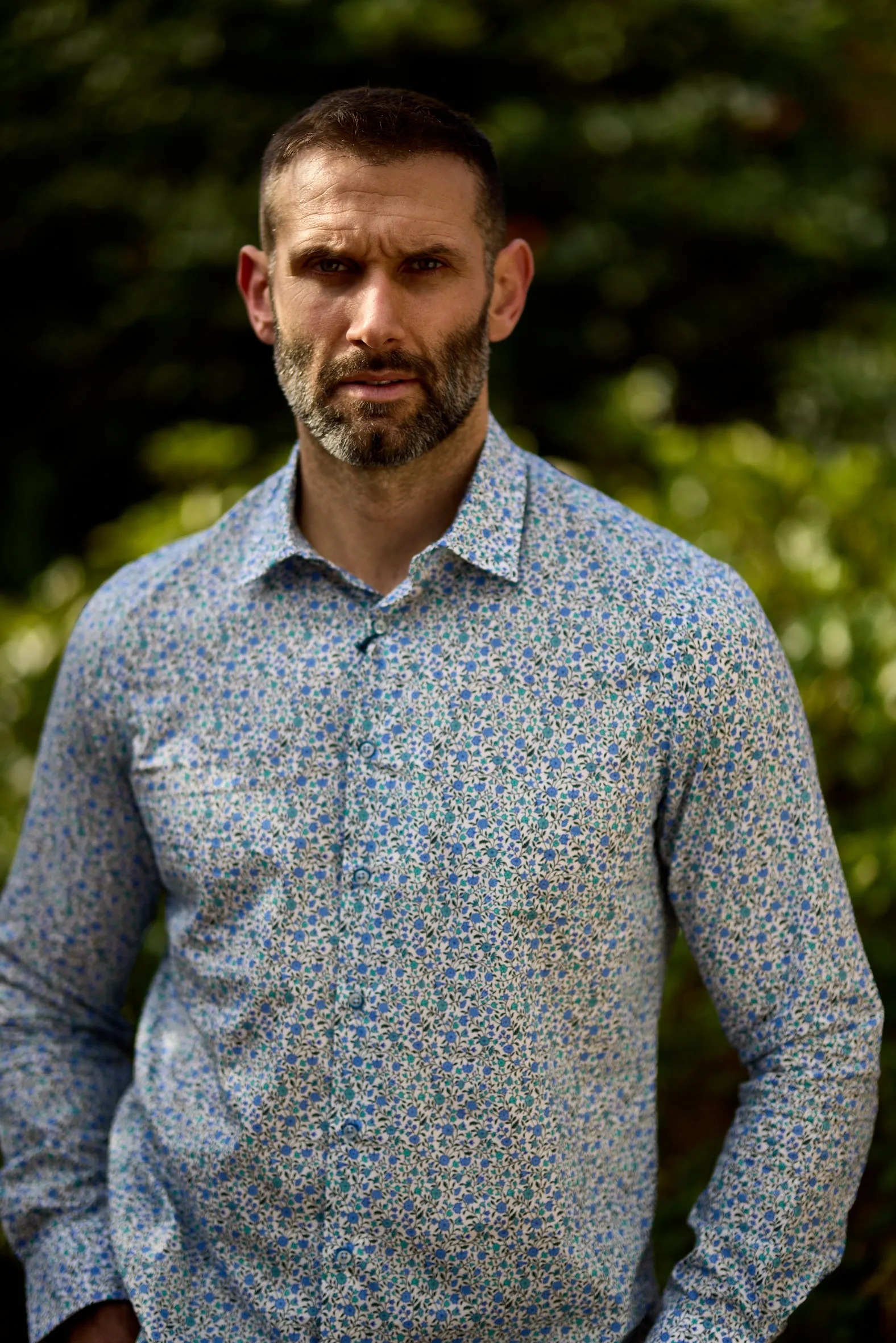 Gun Hill Mens Belfast shirt - Light blue