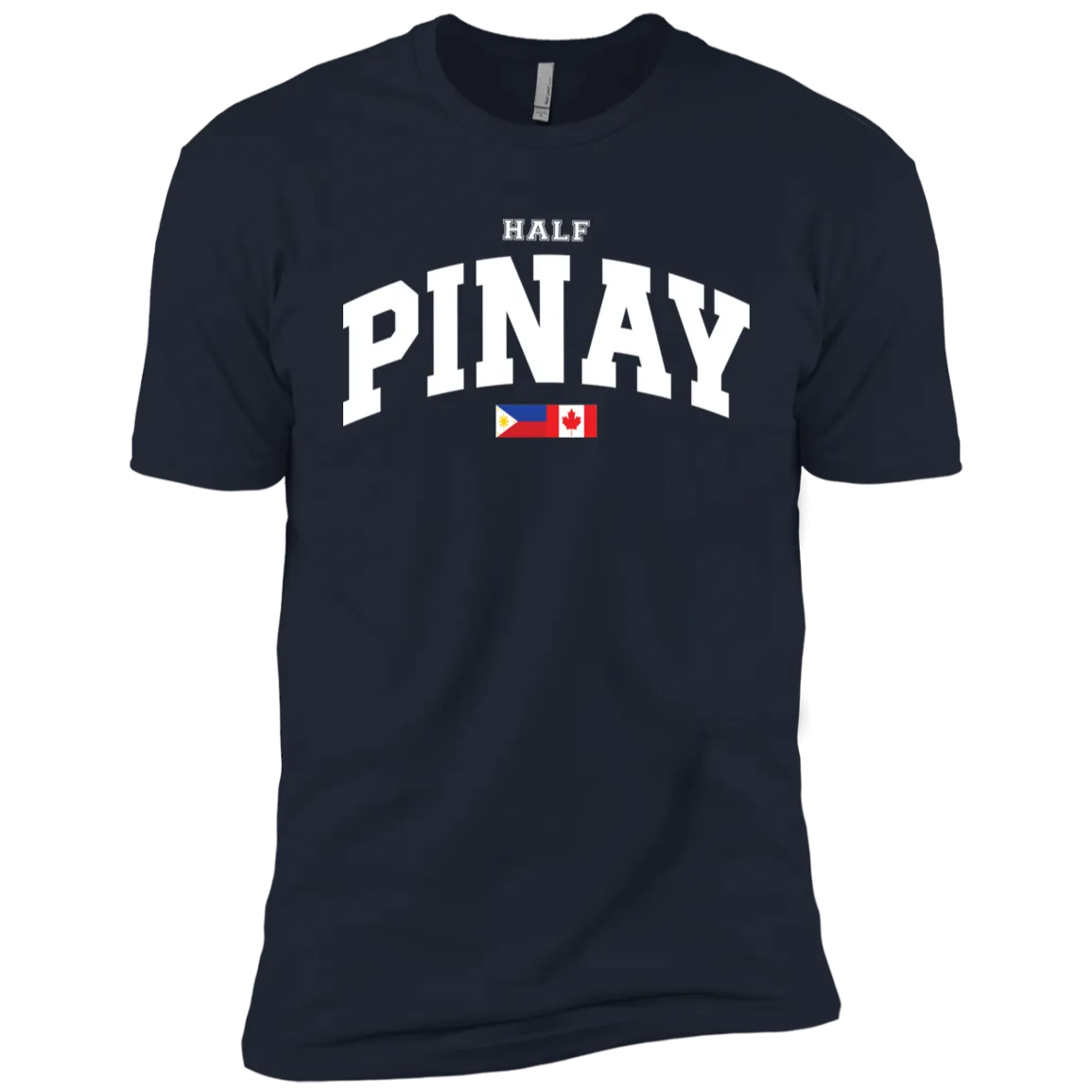 Half Pinay FILCAN Flag Youth Cotton T-Shirt