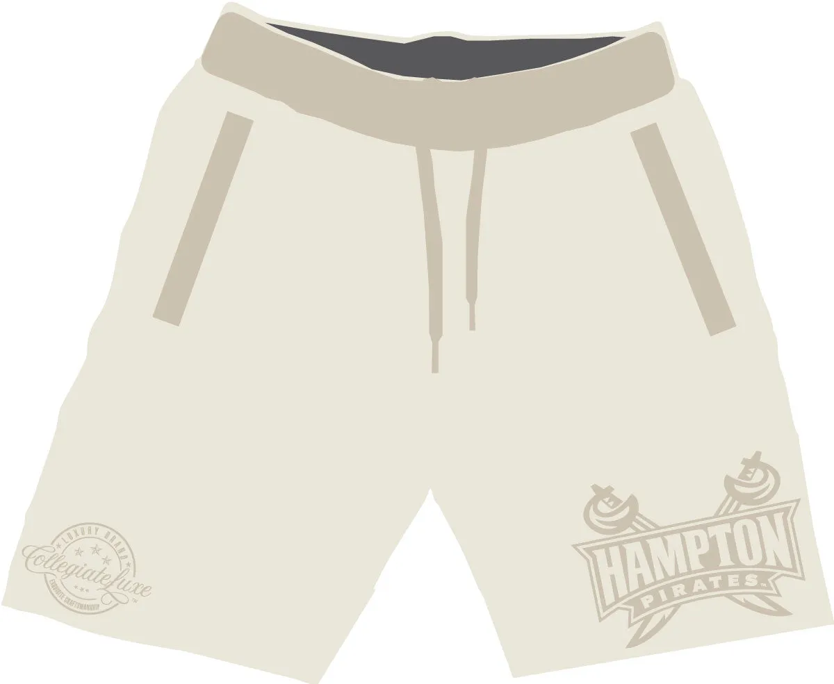Hampton U | CREAM (Chenille) |  Hoodie / Jogger / GOAT Shorts -aja