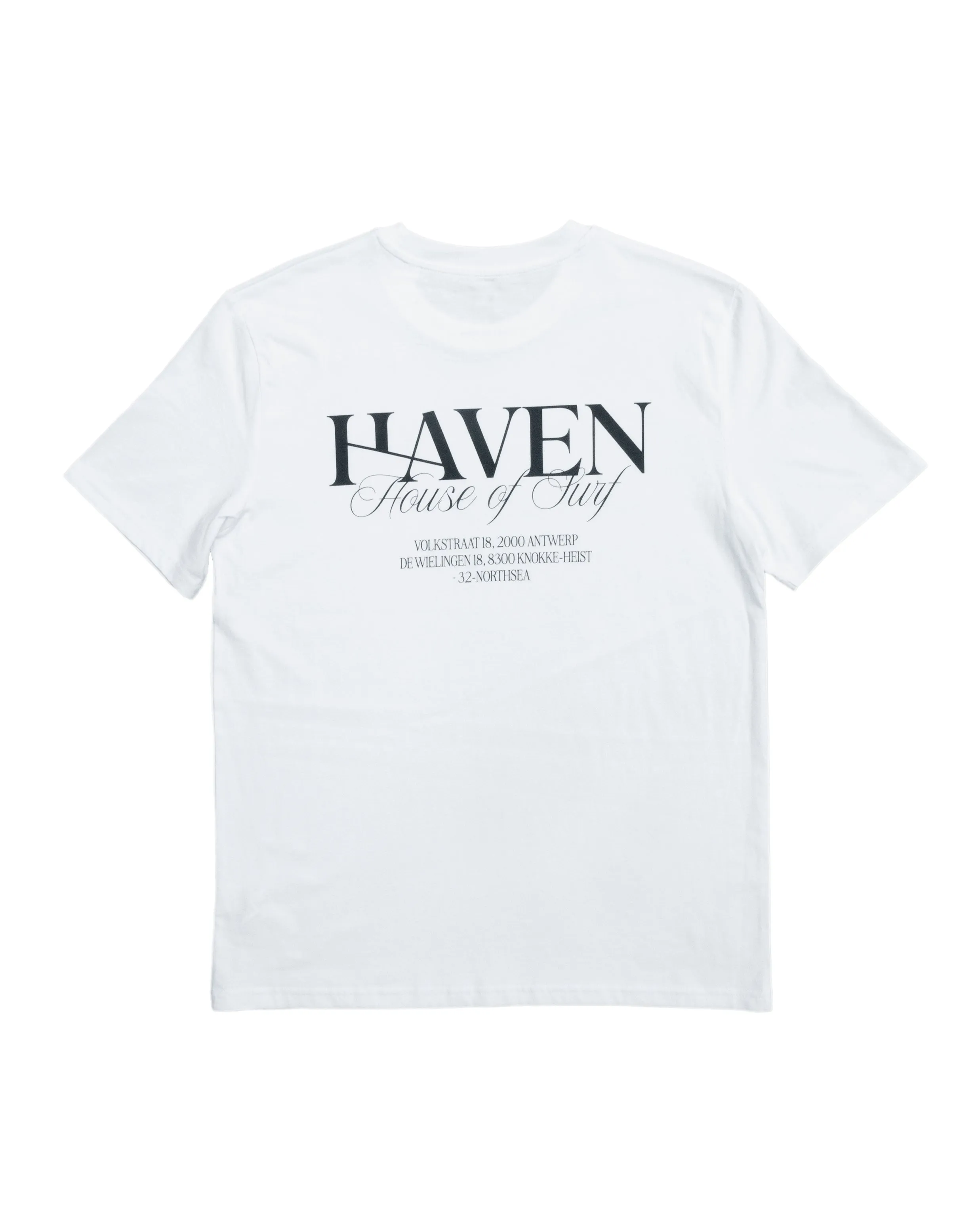 Haven Surf - House of Surf Tee  - White