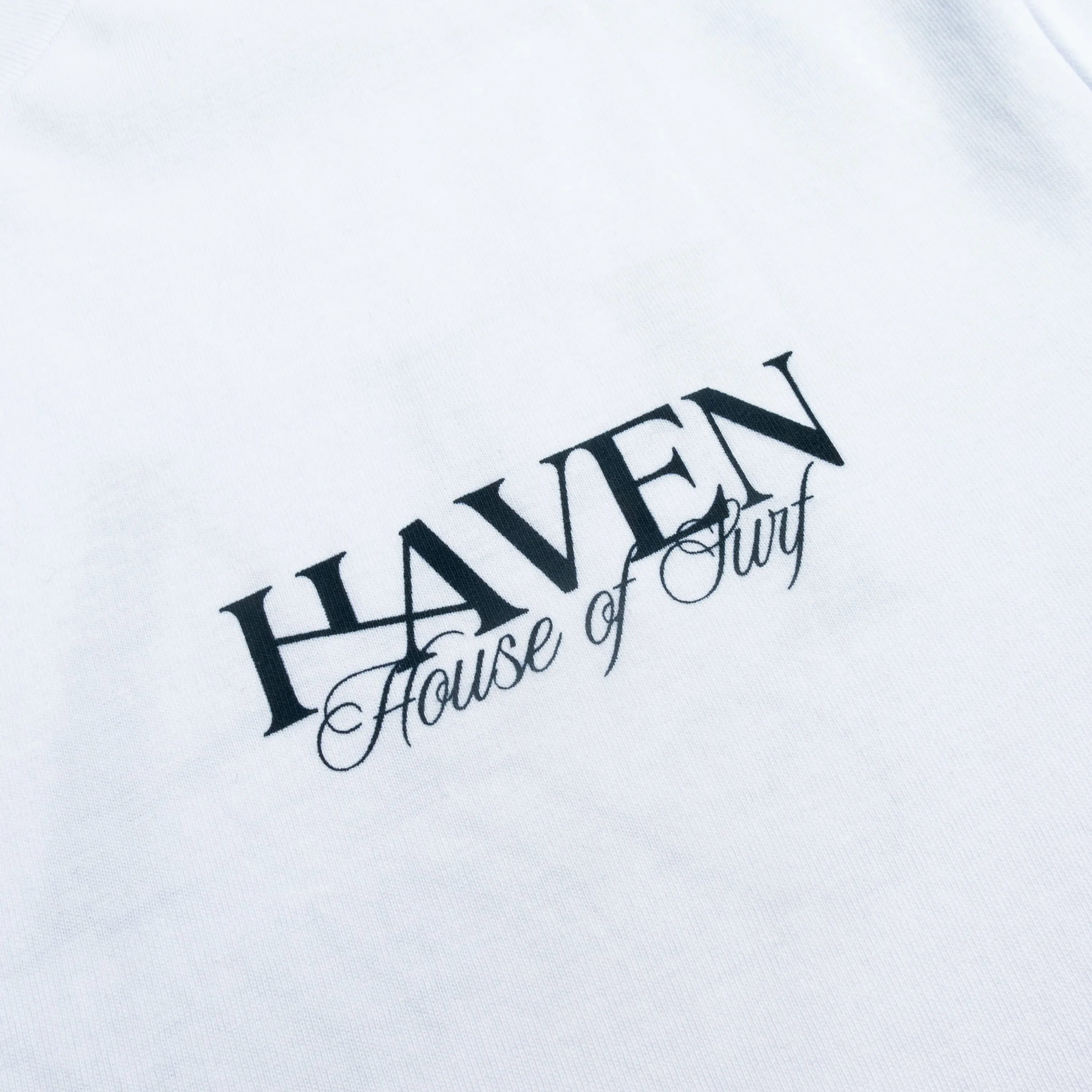 Haven Surf - House of Surf Tee  - White