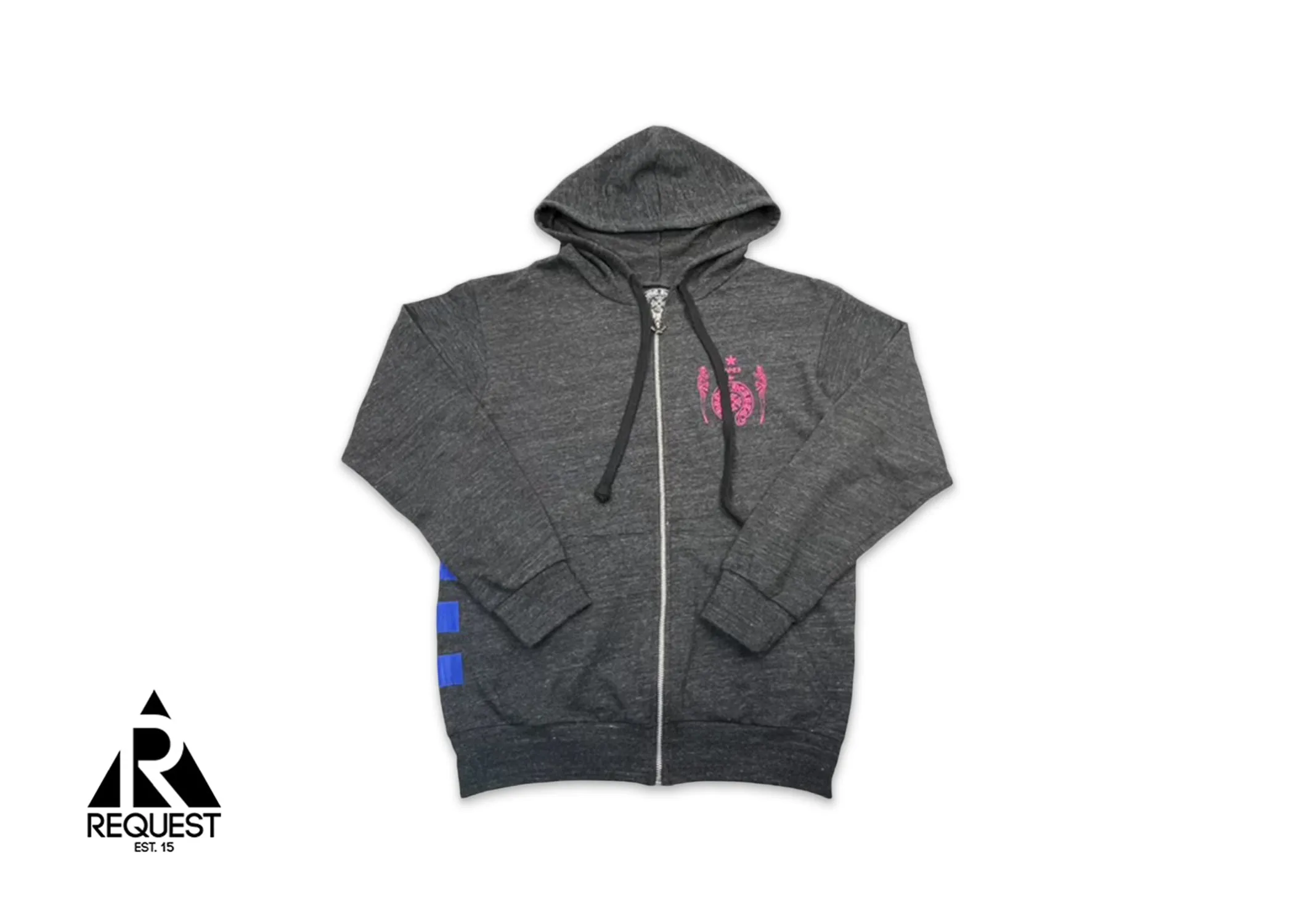 Heather Foti Zip Up Jacket "Grey Pink"