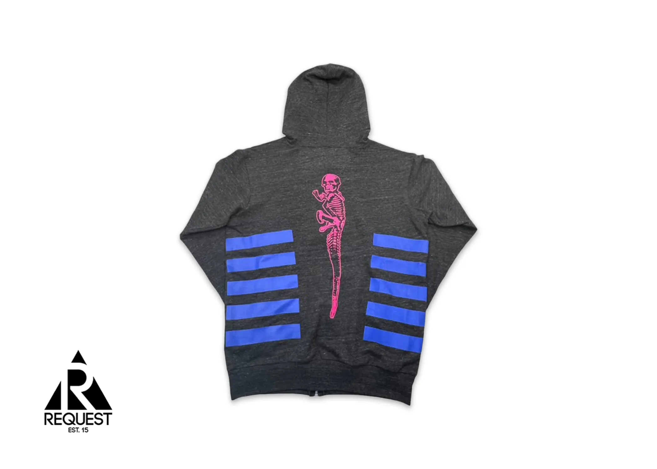 Heather Foti Zip Up Jacket "Grey Pink"