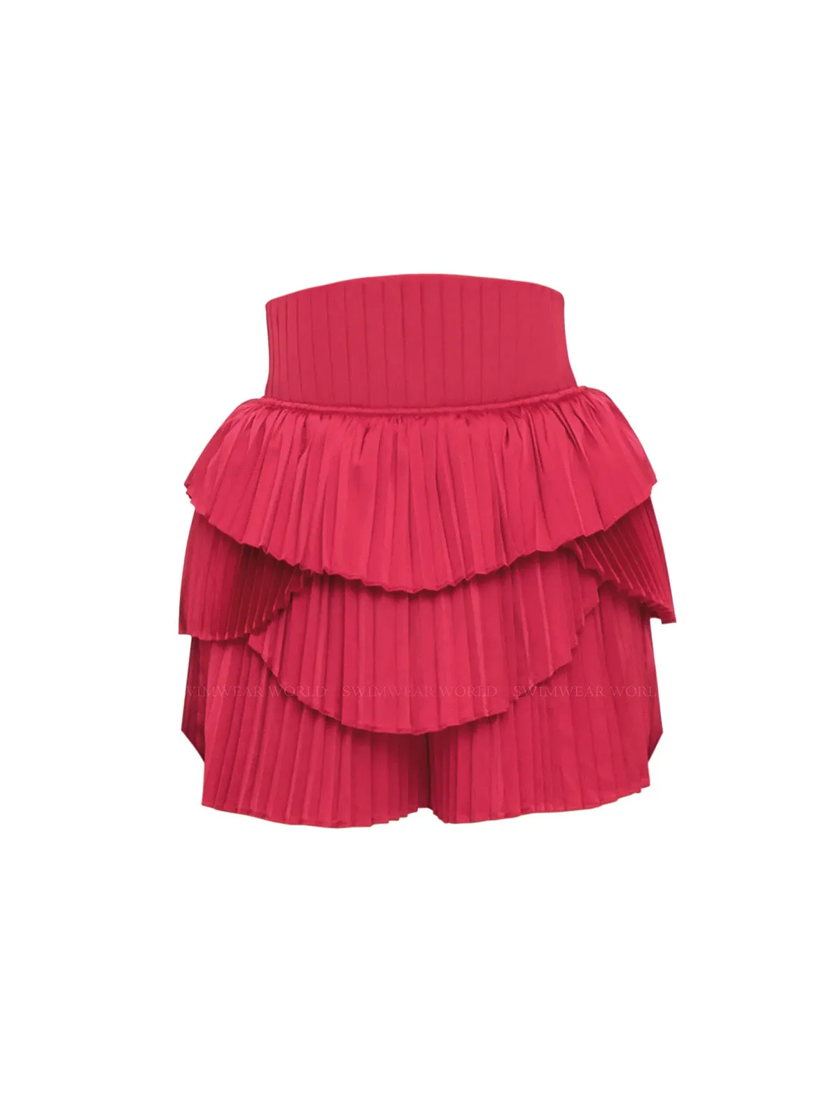Hibi Pleated High Rise Shorts ::RET