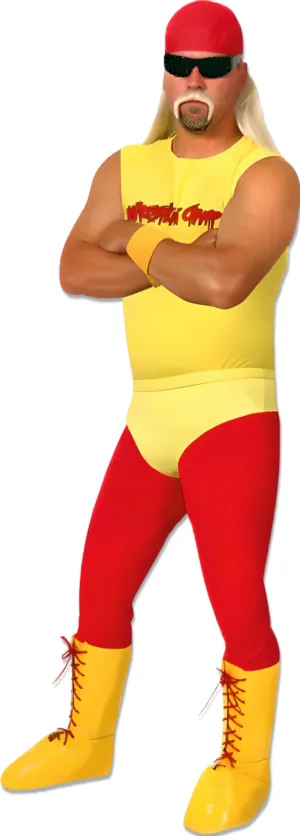 Hogan Wrestler Costume Set for Sale