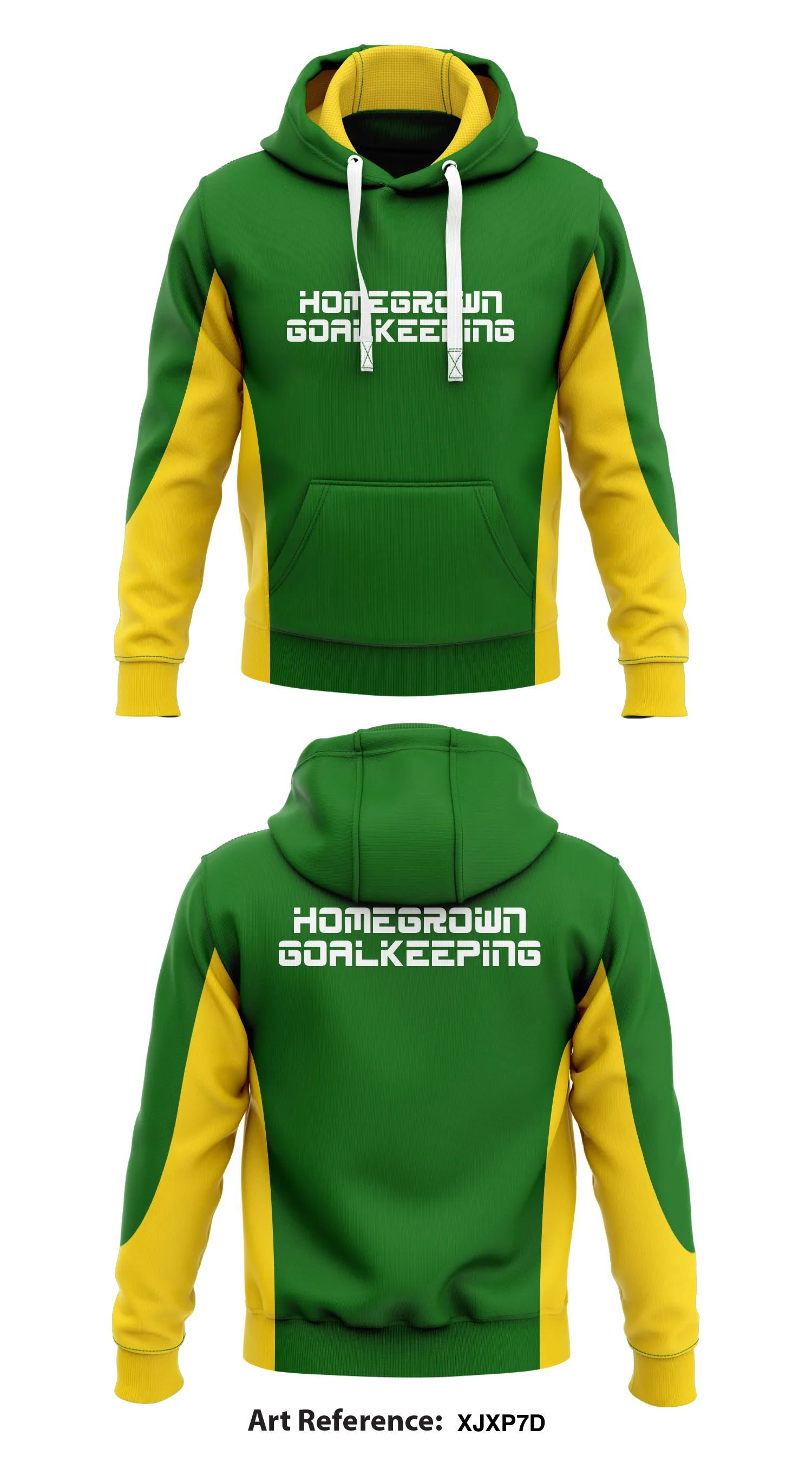 Homegrown Goalkeeping Store 1  Core Men's Hooded Performance Sweatshirt - Xjxp7D