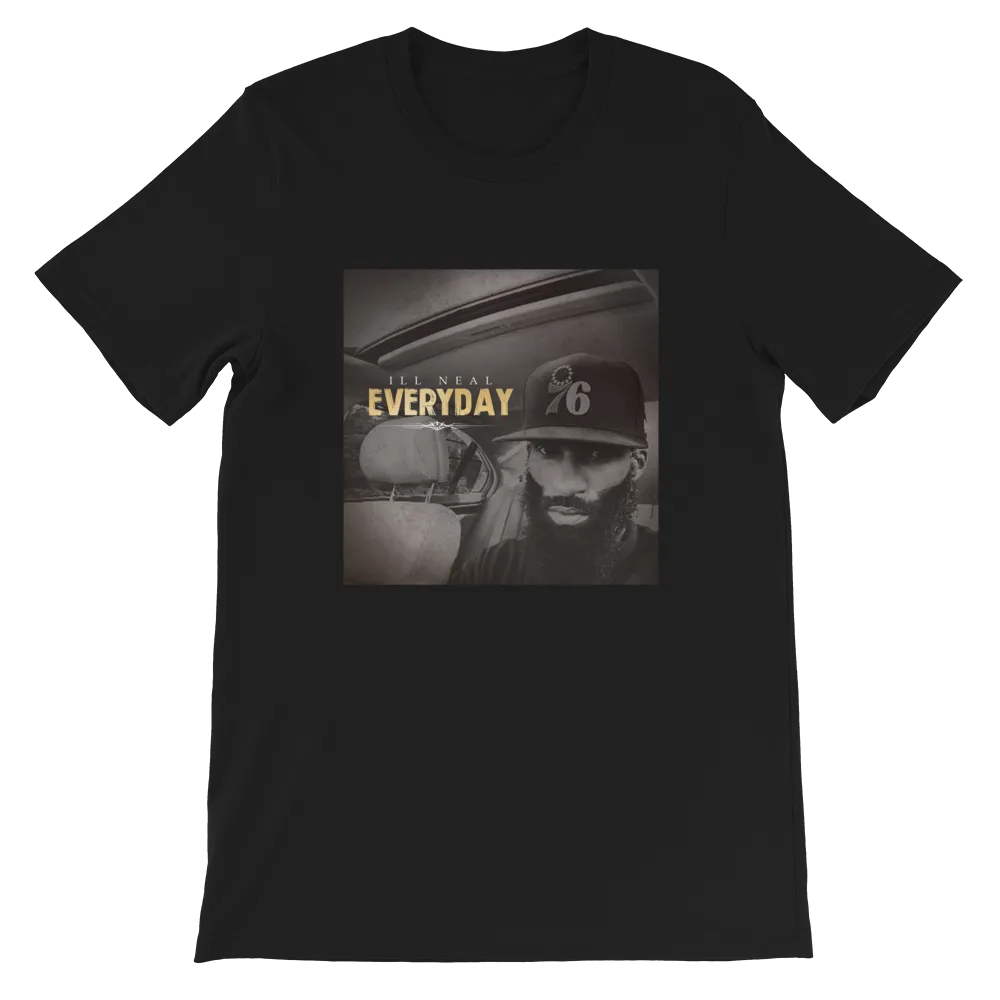 ILL NEAL EVERYDAYv T-SHIRT  (black)