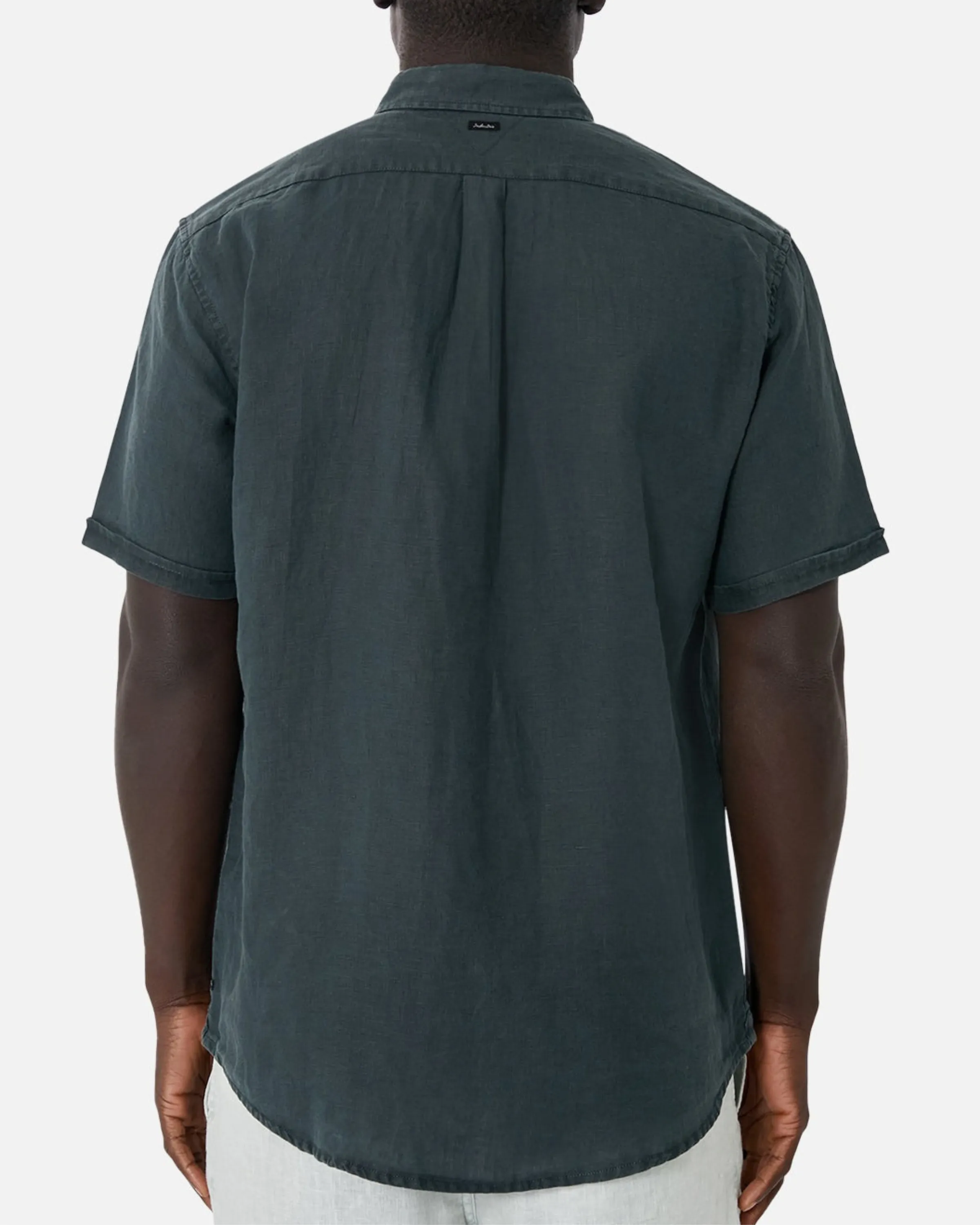 Industrie The Tennyson Linen Short Sleeve Shirt