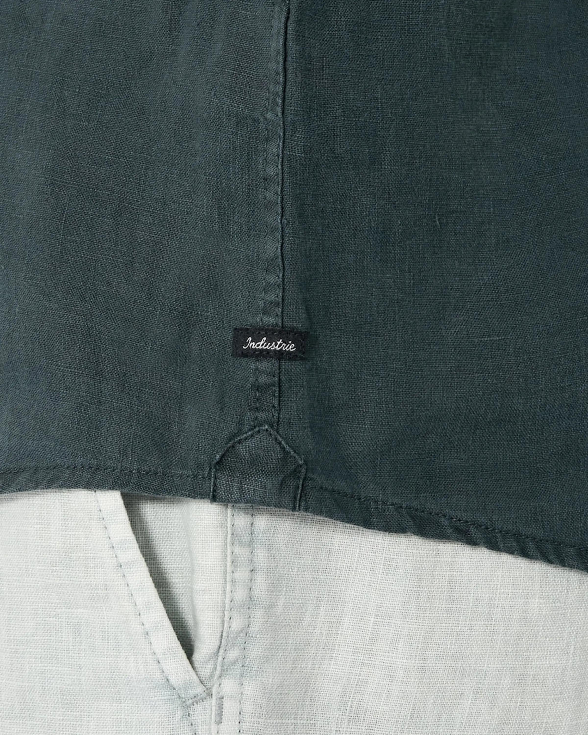 Industrie The Tennyson Linen Short Sleeve Shirt